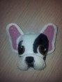 Llavero bulldog